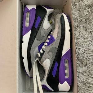 Nike air max 90 Womens purple /white size:7